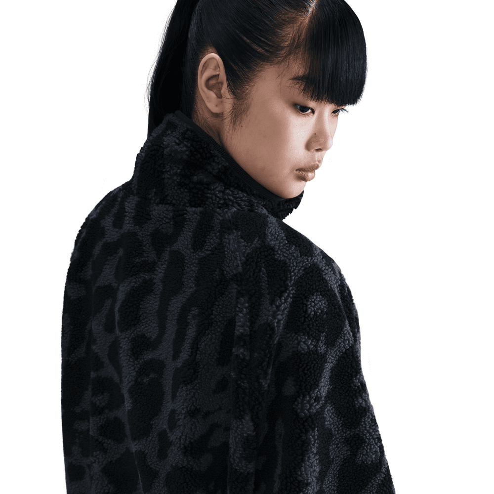 Nike Sportswear Women's High-Pile Fleece Jacket 'Black'