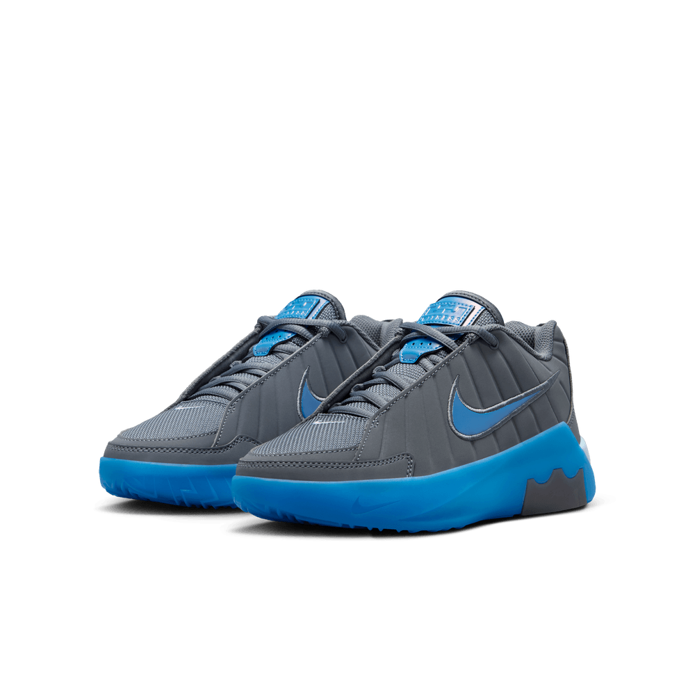 LeBron James LeBron Witness 9 Big Kids' Basketball Shoes (GS) 'Cool Grey/Blue'
