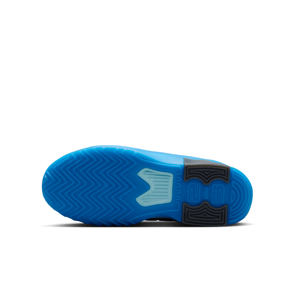 LeBron James LeBron Witness 9 Big Kids' Basketball Shoes (GS) 'Cool Grey/Blue'