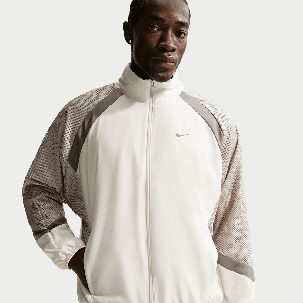 Nike Icon Men's Woven Basketball Jacket 'Sail/Cream'