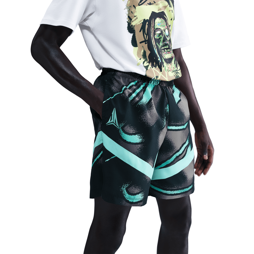 Ja Morant Ja Men's Dri-FIT 6" Icon Basketball Shorts 'Bleached Turquoise'