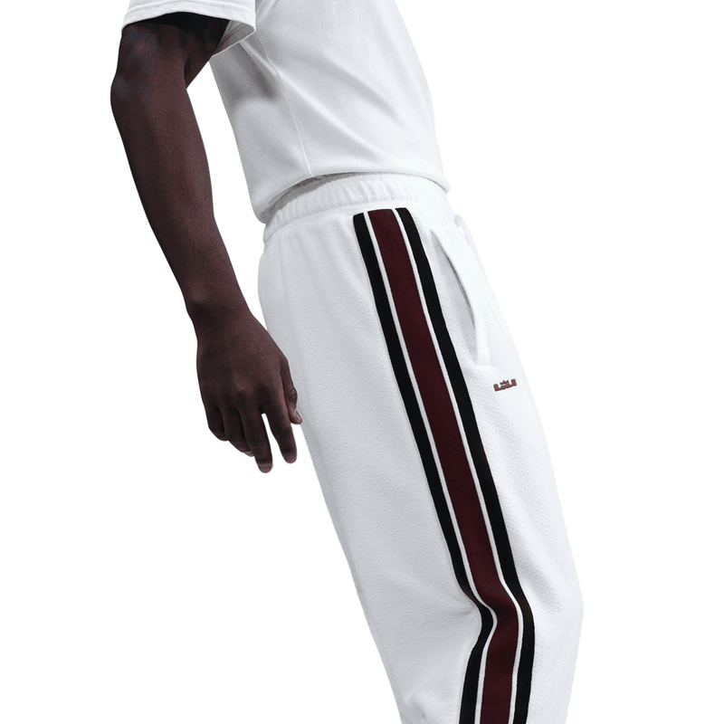 LeBron James LeBron Standard Issue Men's Therma-FIT Basketball Pants 'Sail/Dark Team Red'