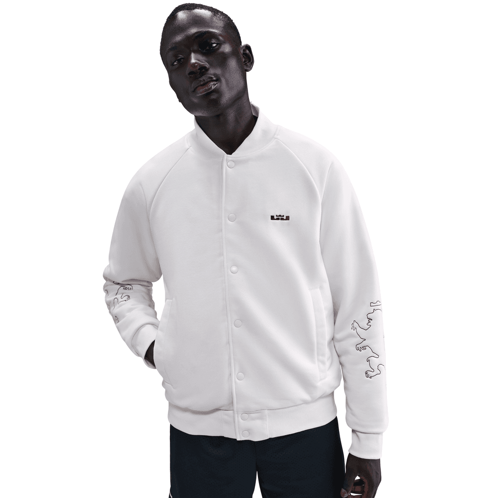 LeBron James LeBron Standard Issue Men's Therma-FIT Filled Jacket 'Sail/Team Red'