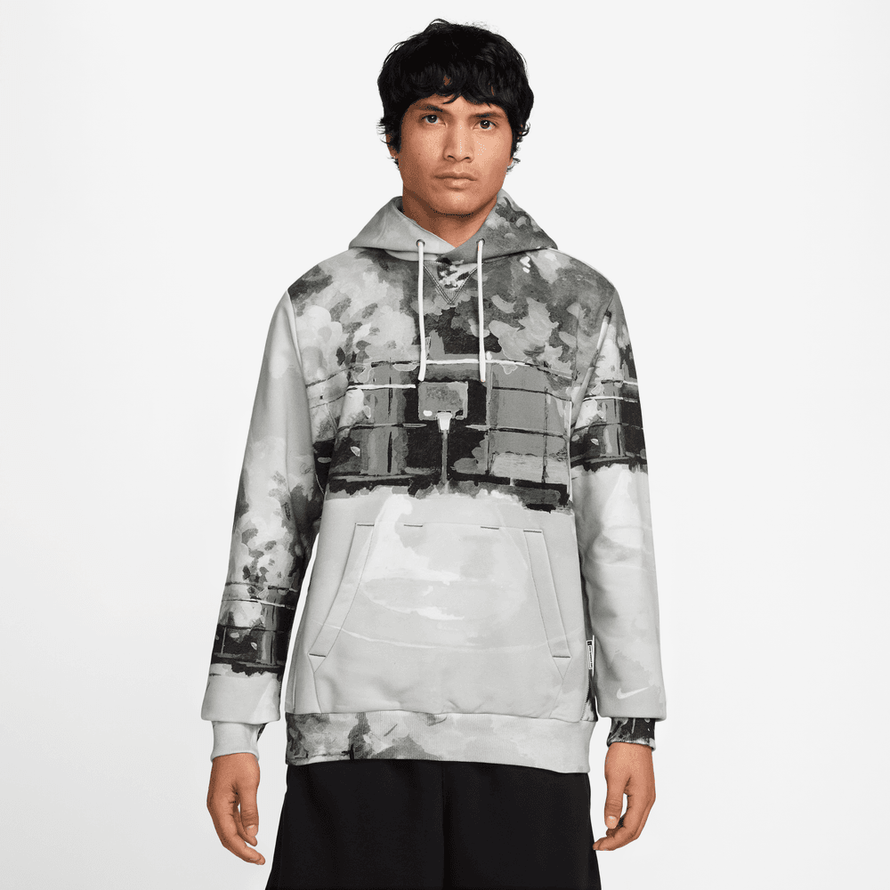 Nike Standard Issue Men's Therma-FIT Pullover Basketball Hoodie 'Iron Grey'