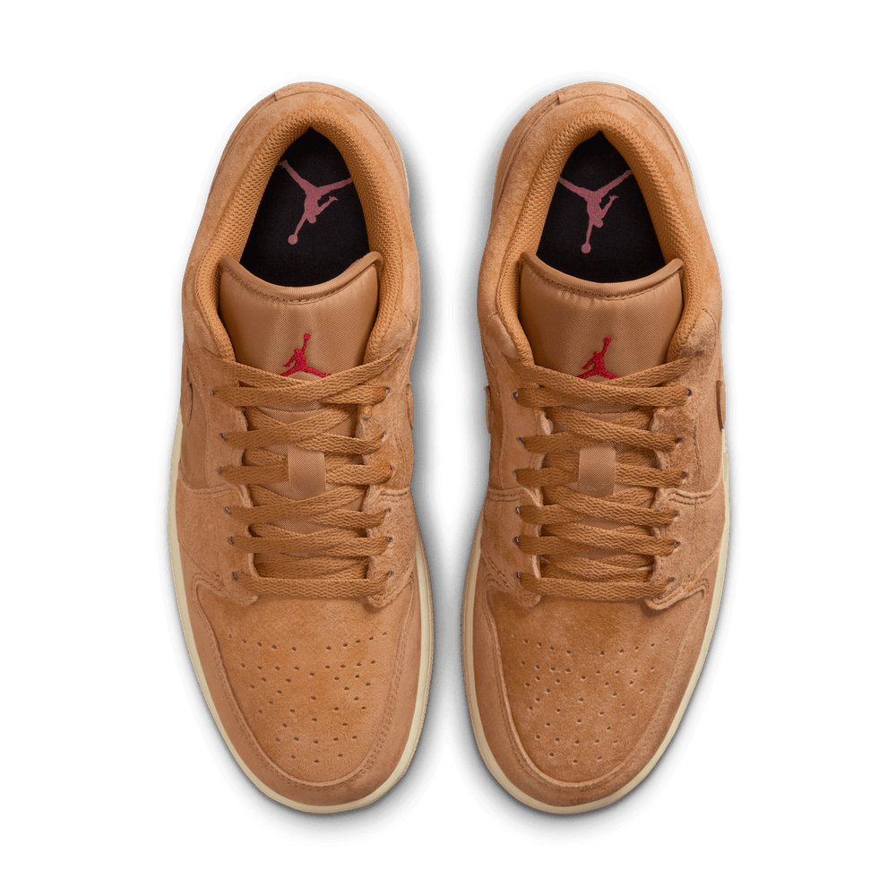 Air Jordan 1 Low SE Men's Shoes 'Flax/Red/Black'