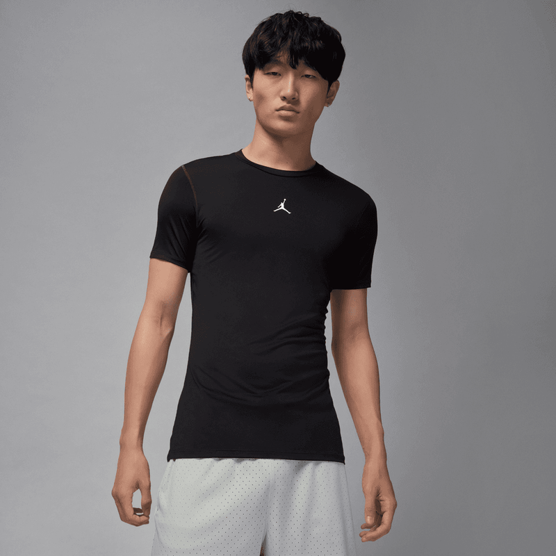 Jordan Sport Men's Dri-FIT Short-Sleeve Base Layer Top 'Black'