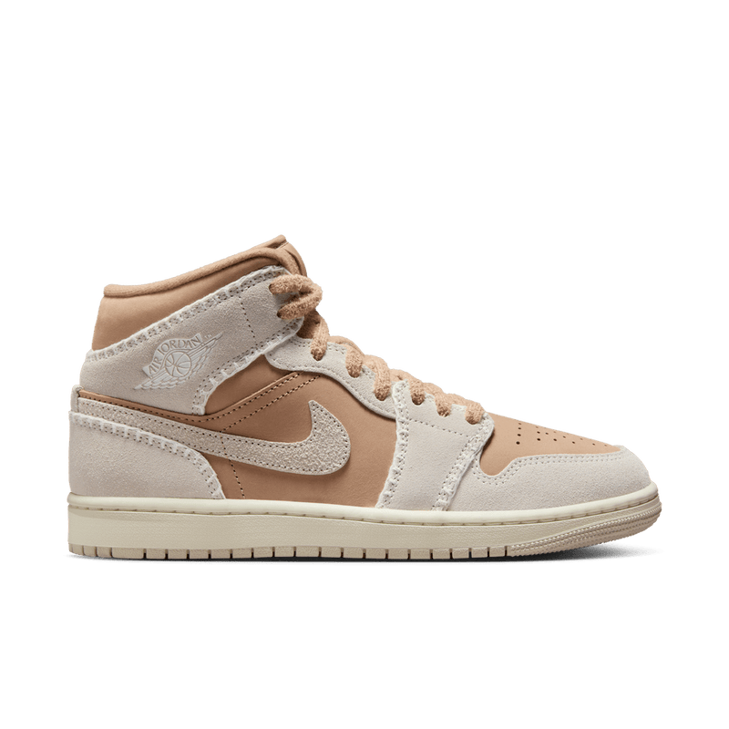 Air Jordan 1 Mid SE Women's Shoes 'Hemp/Orewood/Sail'