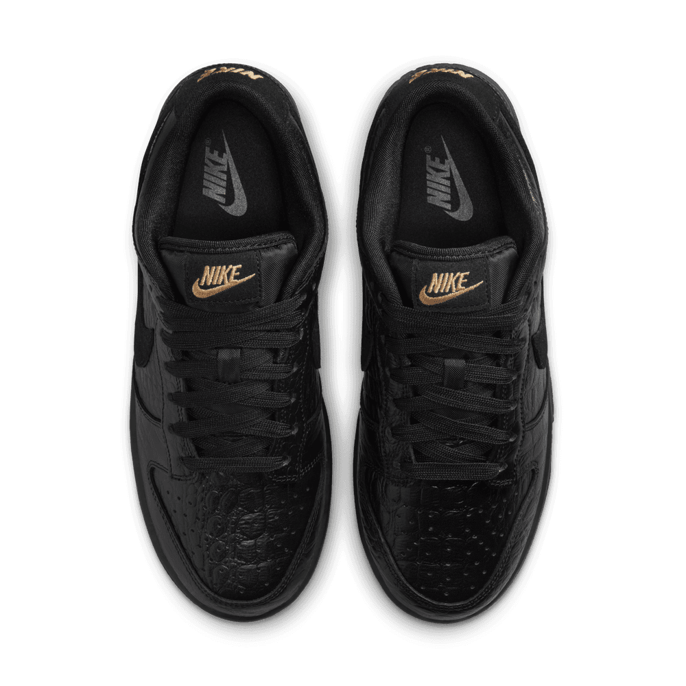 Nike Dunk Low Women's Shoes 'Black/Gold'