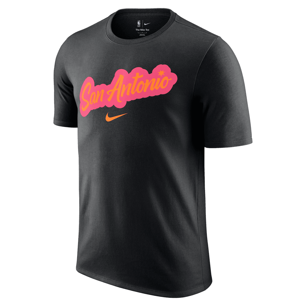 San Antonio Spurs Essential City Edition Men's Nike NBA T-Shirt 'Black'