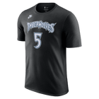 Anthony Edwards Minnesota Timberwolves Hardwood Classics Essentials 'Black'