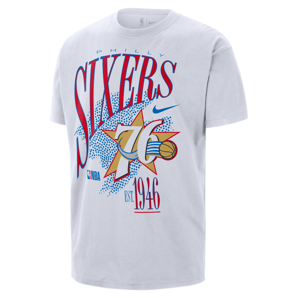 Philadelphia 76ers Hardwood Classics Men's Nike NBA T-Shirt 'White'