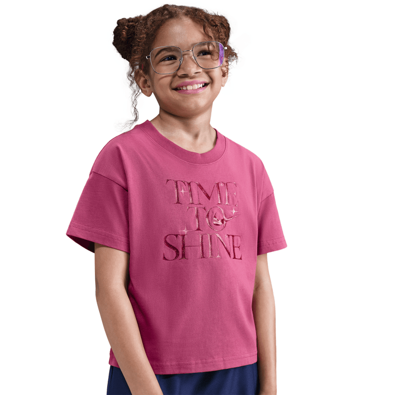 Nike Sportswear Big Kids' (Girls') T-Shirt 'Sweet Beet'
