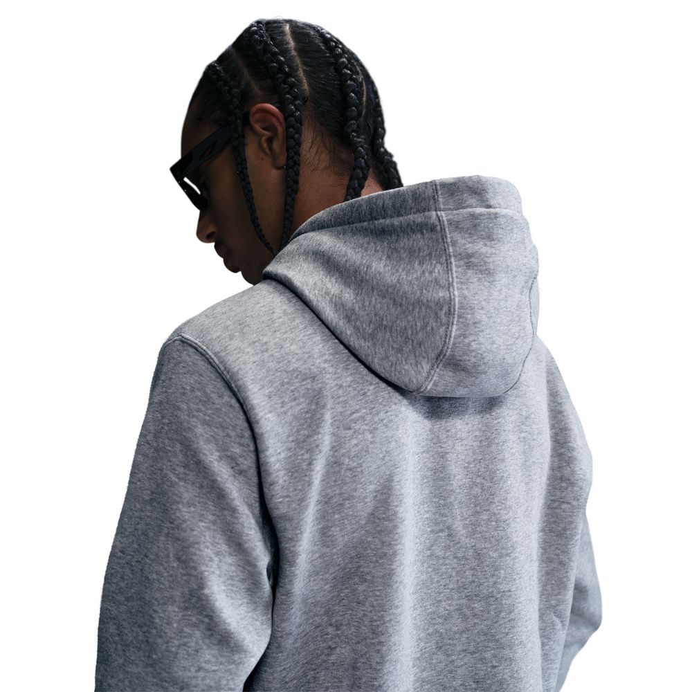 nike foundation hoodie grey