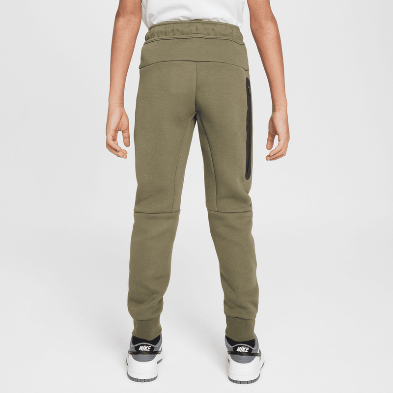 Nike Sportswear Tech Fleece Big Kids' Joggers 'Medium Olive/Light Army'