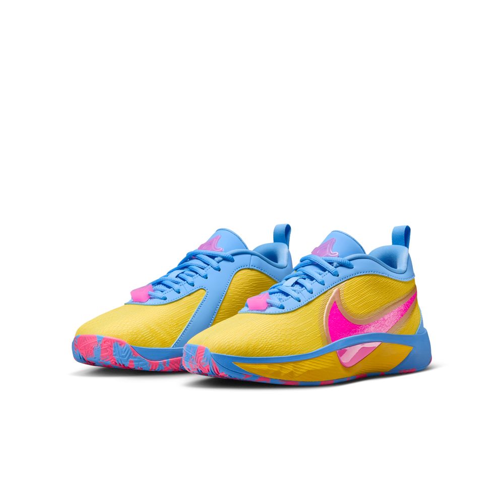 Giannis Antetokounmpo Giannis Freak 6 NRG Big Kids' Basketball Shoes (GS) 'Blue/Pink/Lightening'