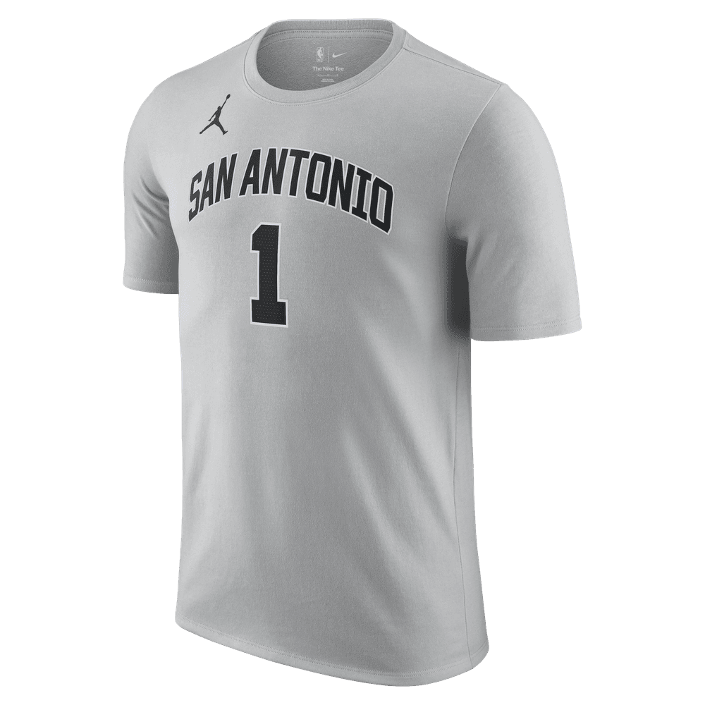 Victor Wembanyama San Antonio Spurs Essentials Men's Nike NBA Statement T-Shirt 'Silver'