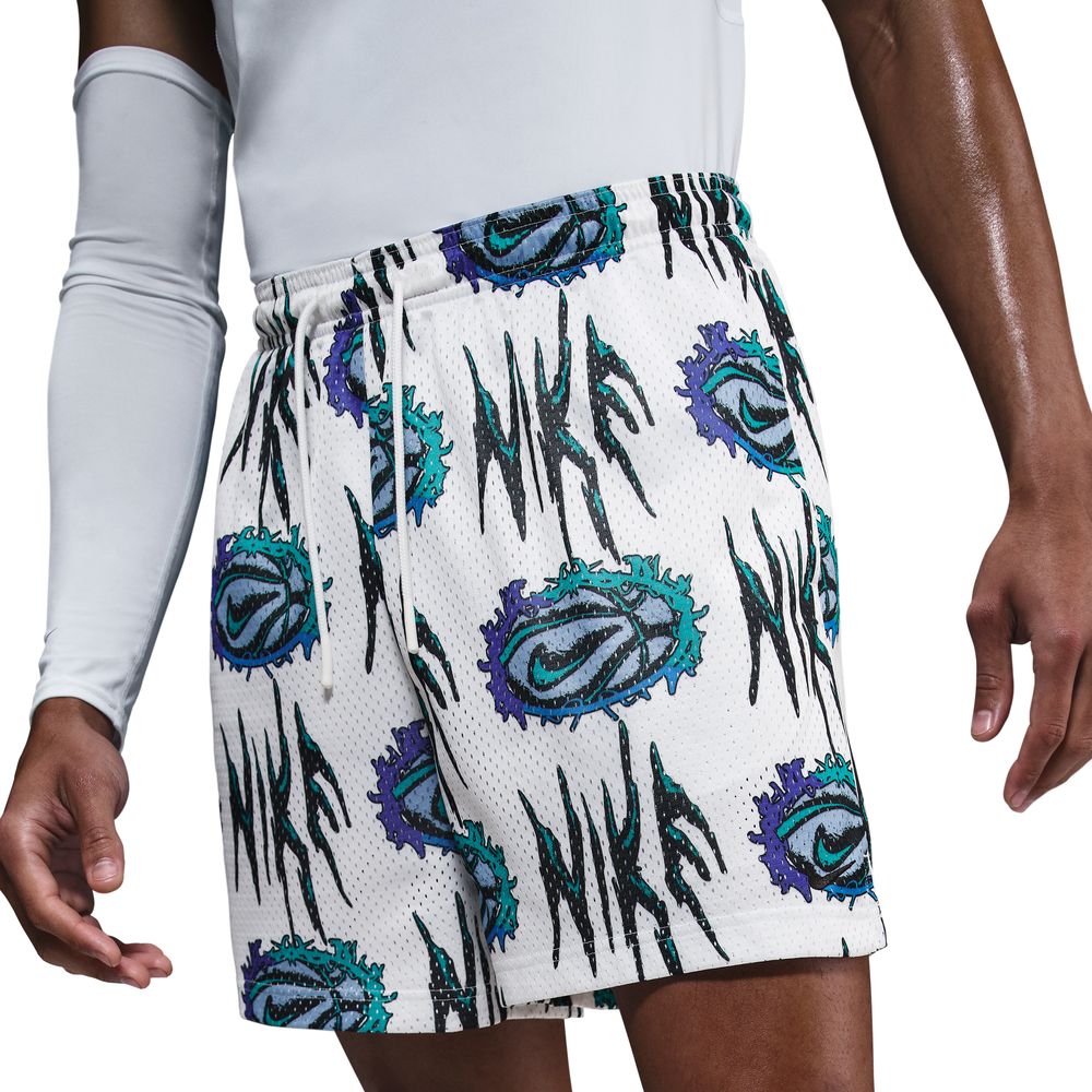 Nike Practice Mesh Men's 5" Dri-FIT Basketball Shorts 'White/Black'