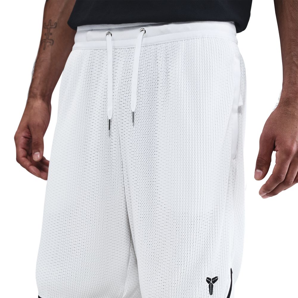 Kobe Bryant Kobe Men's Pleated Basketball Shorts 'White/Black'
