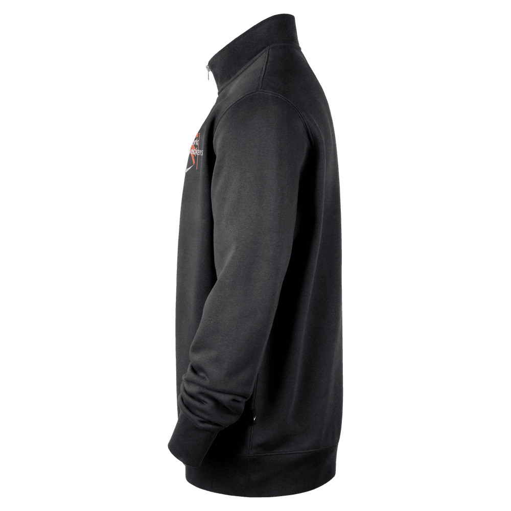 New York Knicks Courtside Men's Nike NBA Club 1/2-Zip Top 'Black'