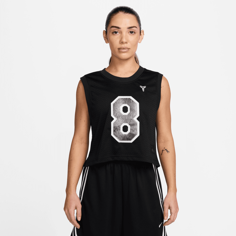 Kobe Bryant Kobe Women's Cropped Jersey 'Black'