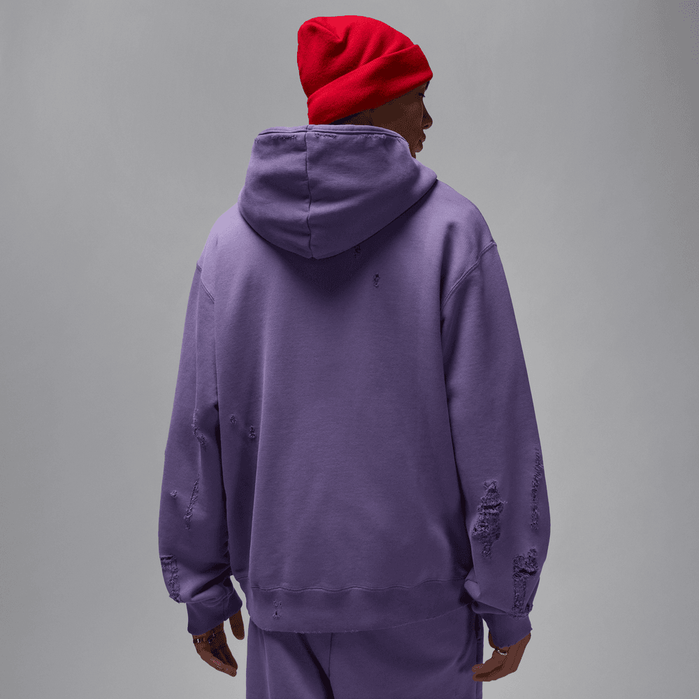 Jordan Rare Air Men's Fleece Pullover Hoodie 'Purple Earth'