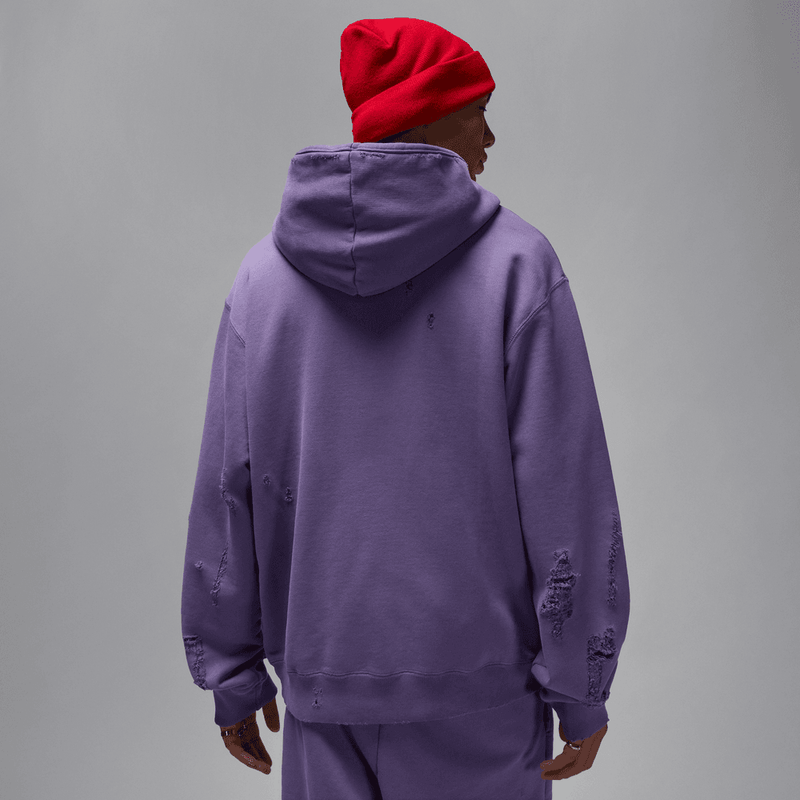 Jordan Rare Air Men's Fleece Pullover Hoodie 'Purple Earth'