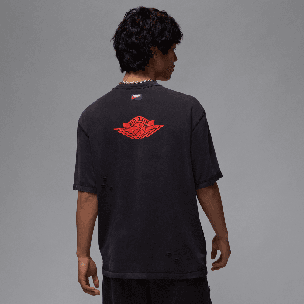 Jordan Rare Air Men's T-Shirt 'Black/Chile Red'