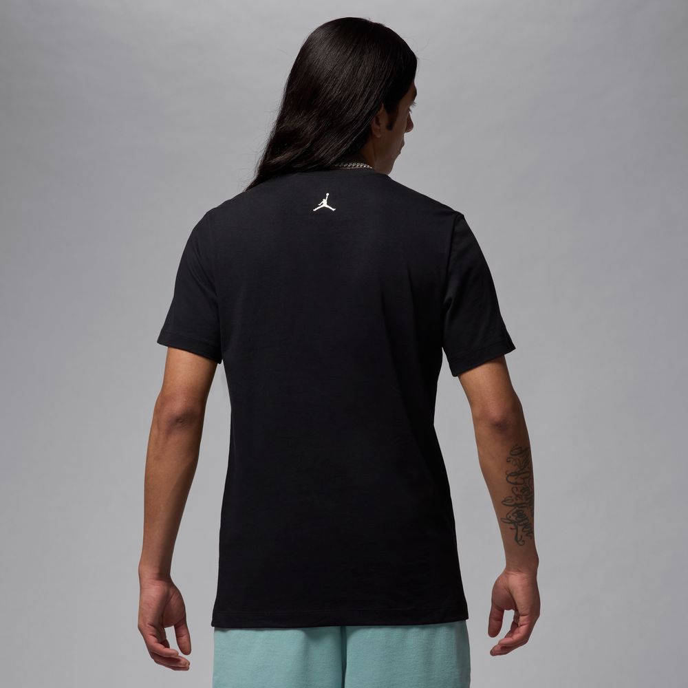 Jordan Flight Essentials AJ1 Men's Short-Sleeve T-Shirt 'Black/White'