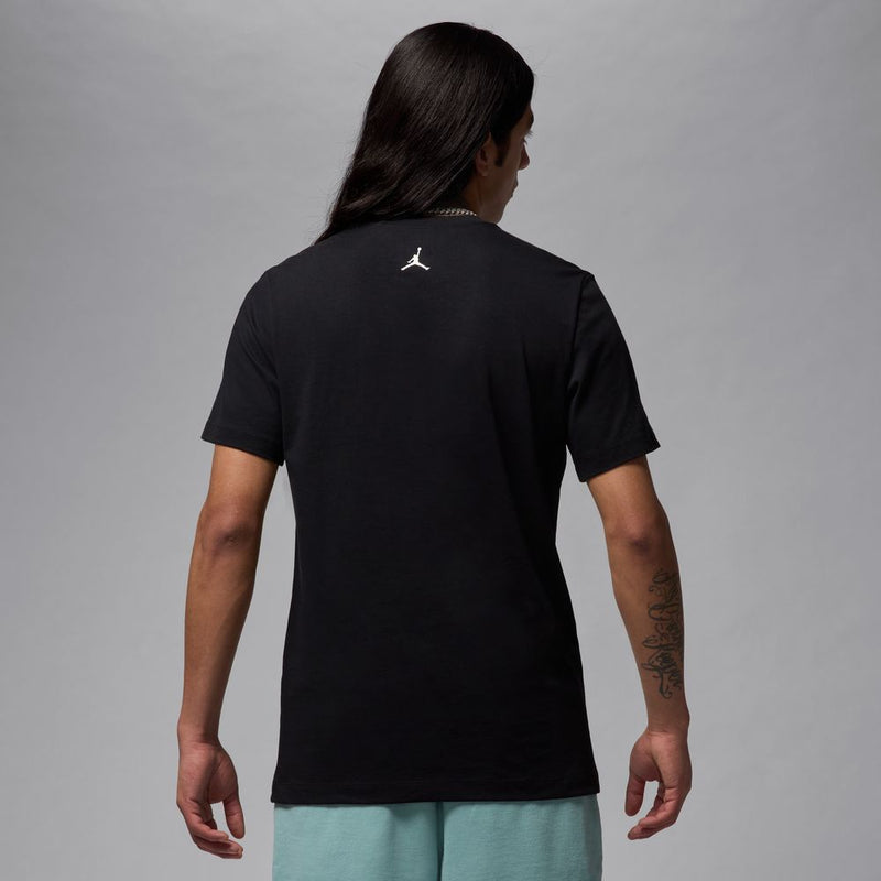 Jordan Flight Essentials AJ1 Men's Short-Sleeve T-Shirt 'Black/White'