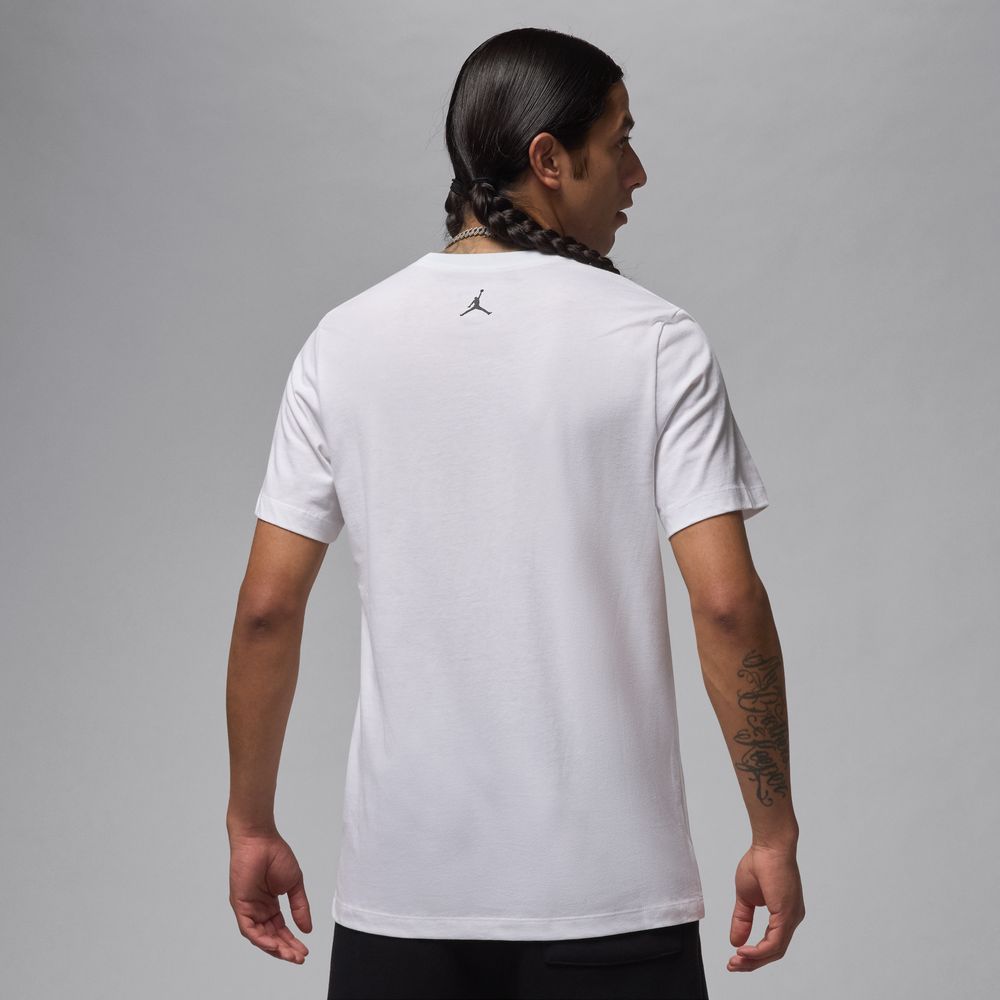 Jordan Flight Essentials AJ1 Men's Short-Sleeve T-Shirt 'White/Black'