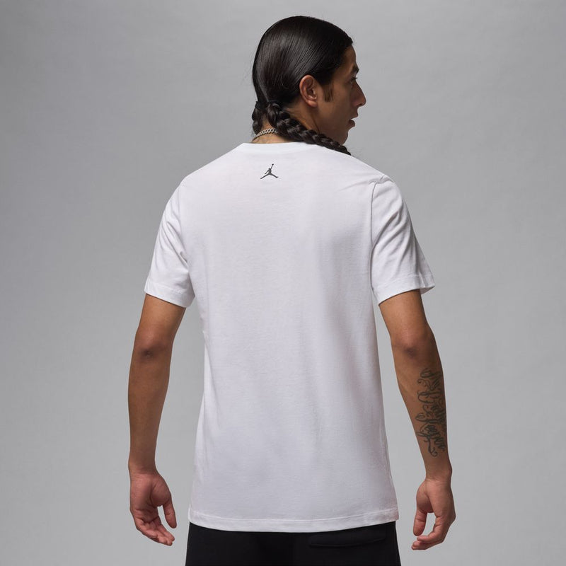 Jordan Flight Essentials AJ1 Men's Short-Sleeve T-Shirt 'White/Black'