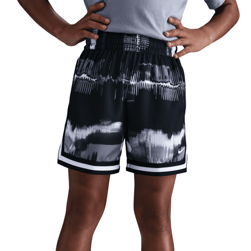 Nike DNA Big Kids' (Boys') Dri-FIT 5" Basketball Shorts 'Black/White'