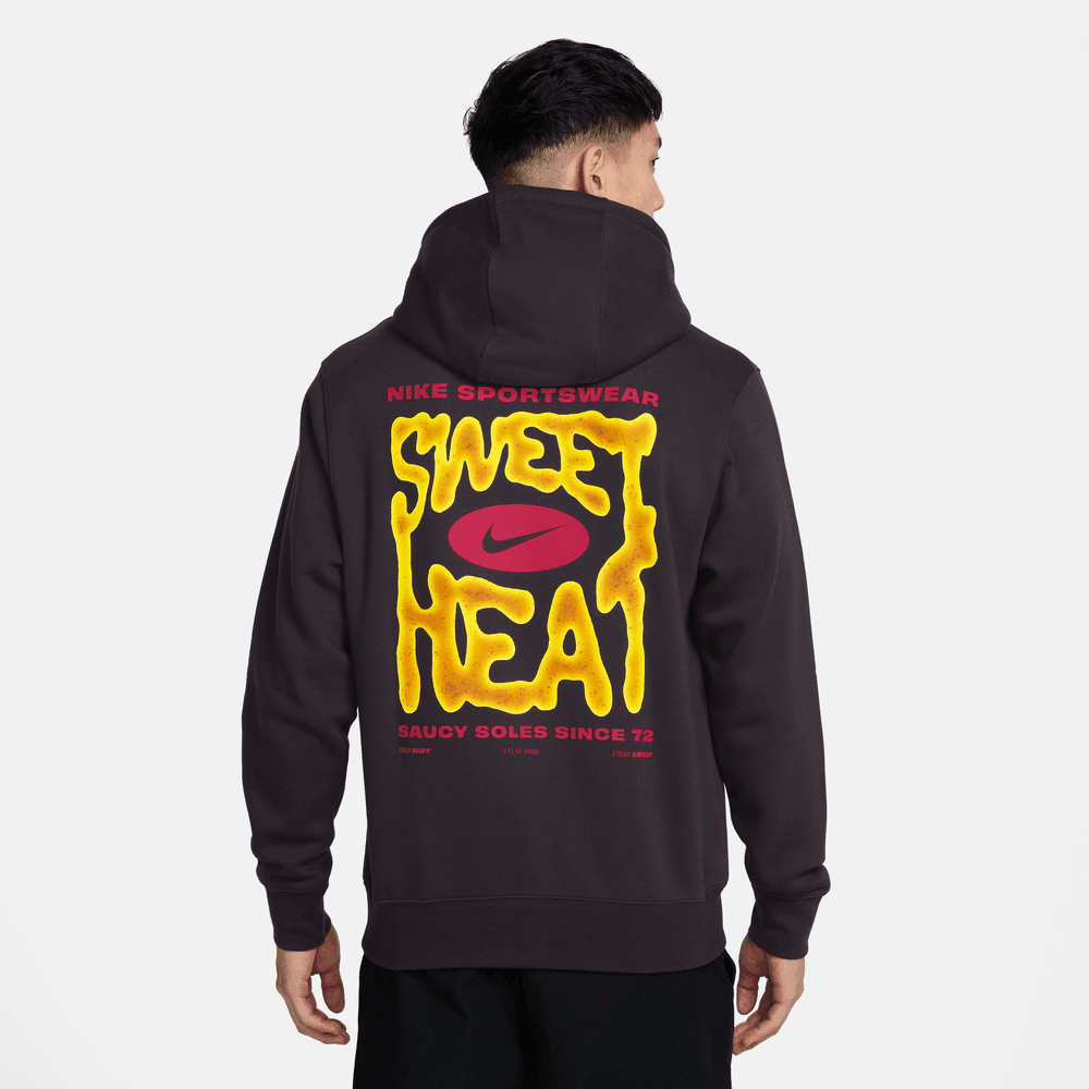 Nike Sportswear Club Pullover Fleece Hoodie 'Off Noir'