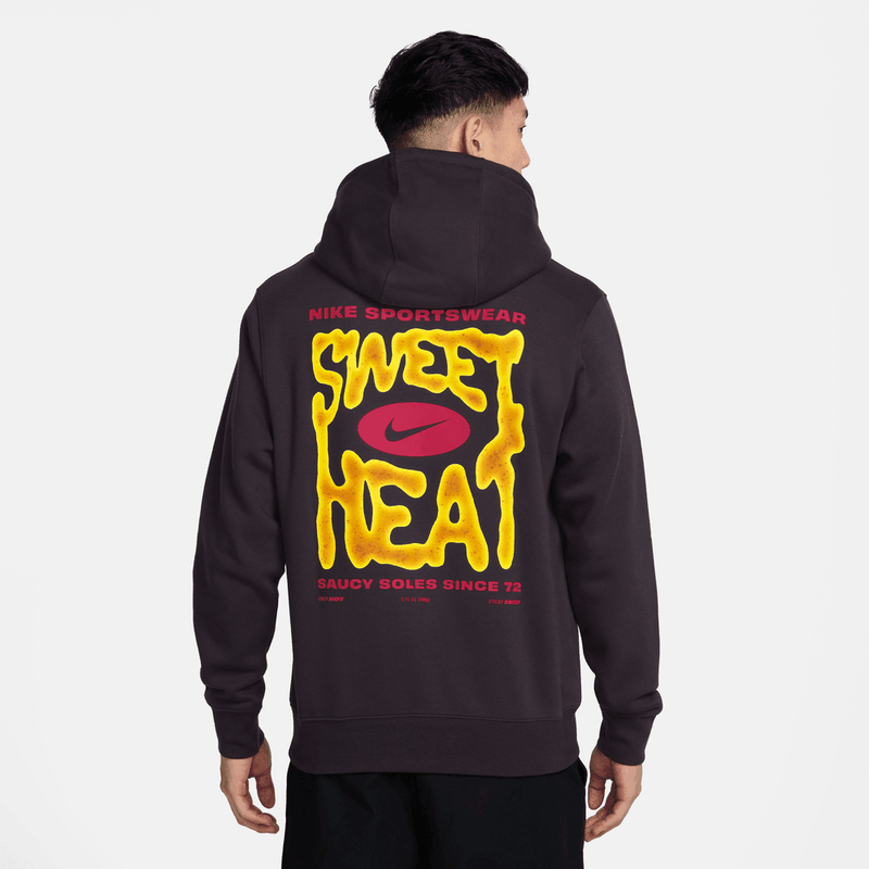 Nike Sportswear Club Pullover Fleece Hoodie 'Off Noir'