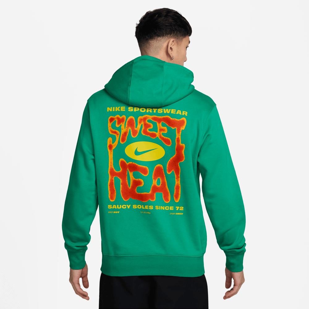 Nike Sportswear Club Pullover Fleece Hoodie 'Stadium Green'