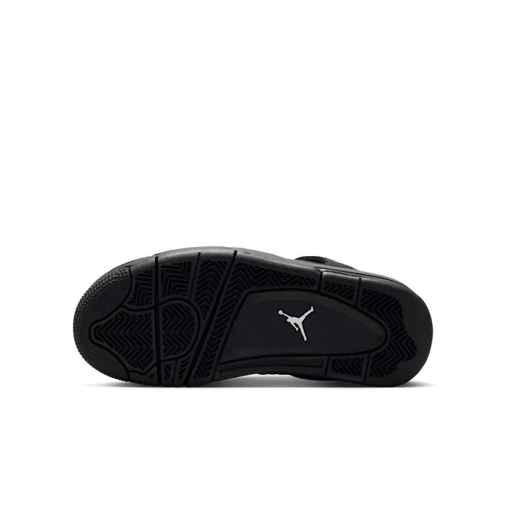 Air Jordan 4 Retro "Black Cat" Big Kids' Shoes (GS) 'Black'