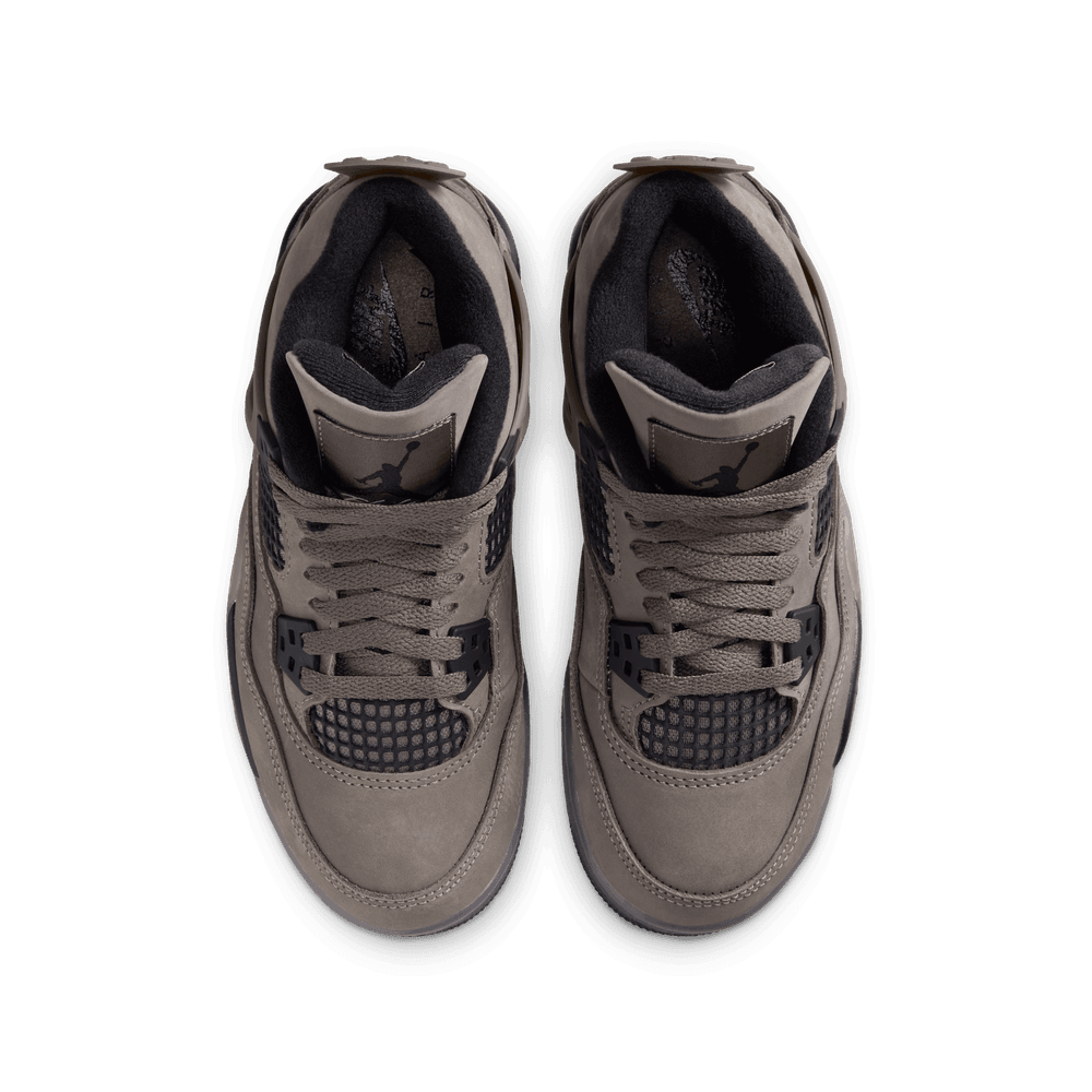 Air Jordan 4 Retro "Cave Stone and Black" Big Kids' Shoes (GS) 'Cavestone/Black/White'