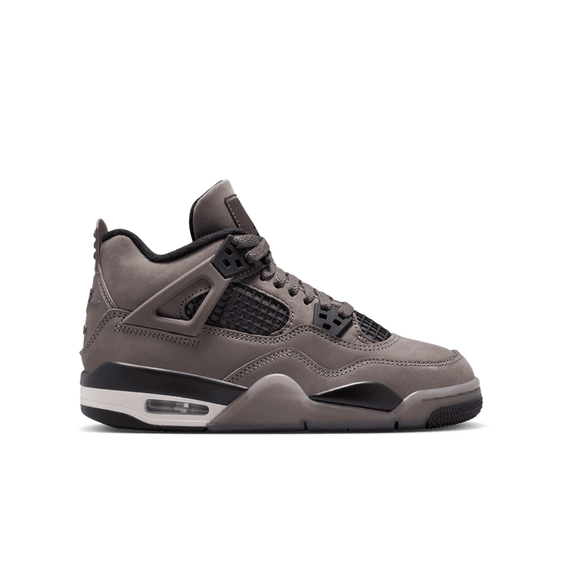 Air Jordan 4 Retro "Cave Stone and Black" Big Kids' Shoes (GS) 'Cavestone/Black/White'