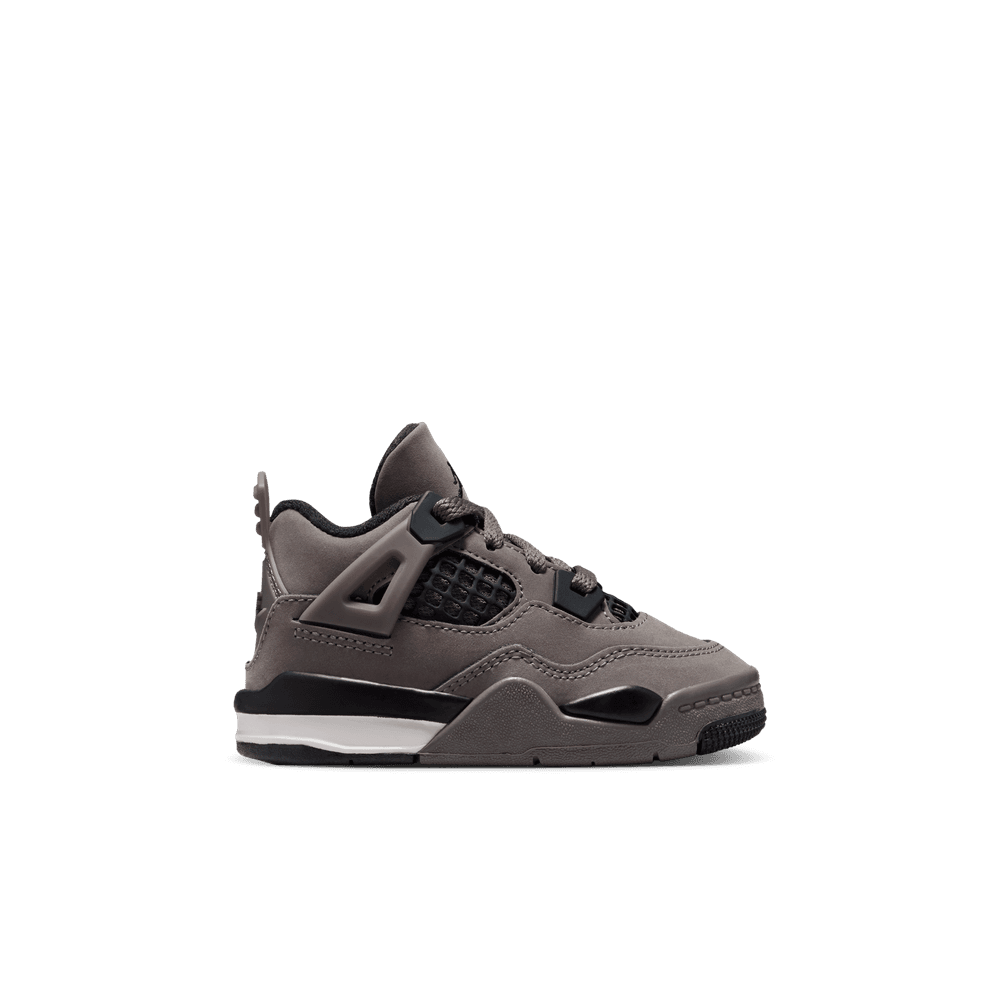 Jordan 4 Retro "Cave Stone and Black" Baby/Toddler Shoes 'Cavestone/Black/White'