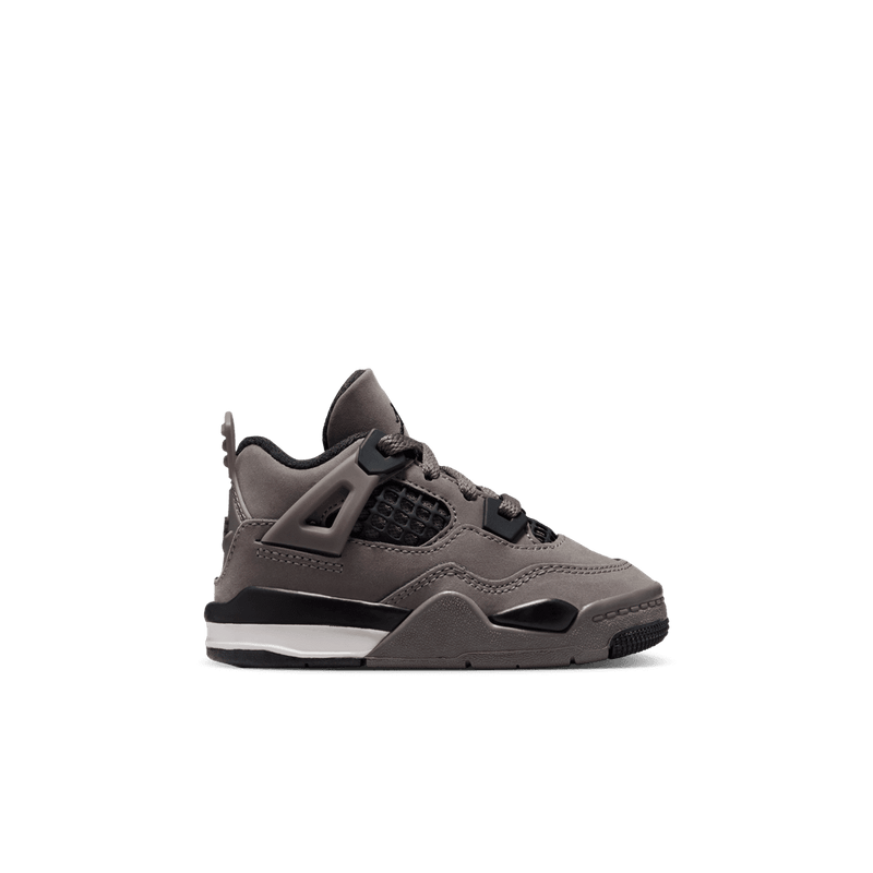 Jordan 4 Retro "Cave Stone and Black" Baby/Toddler Shoes 'Cavestone/Black/White'