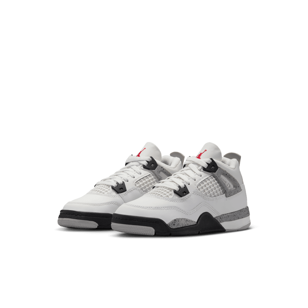 air jordan 4 white red black