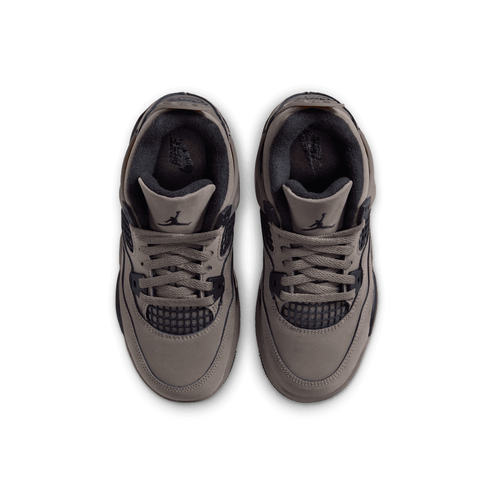 Jordan 4 Retro "Cave Stone and Black" Little Kids' Shoes (PS) 'Cavestone/Black/White'