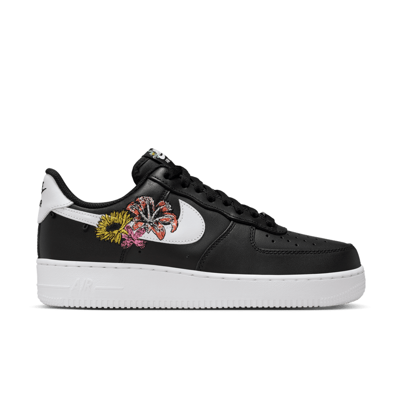 Nike Air Force 1 '07 Premium Women's Shoes 'Black/Gold/White'