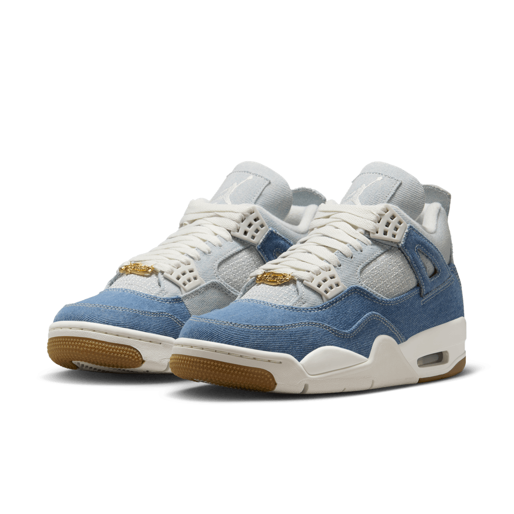 Air Jordan 4 Retro "Worn Blue" Women's Shoe 'Sail/Worn Blue'