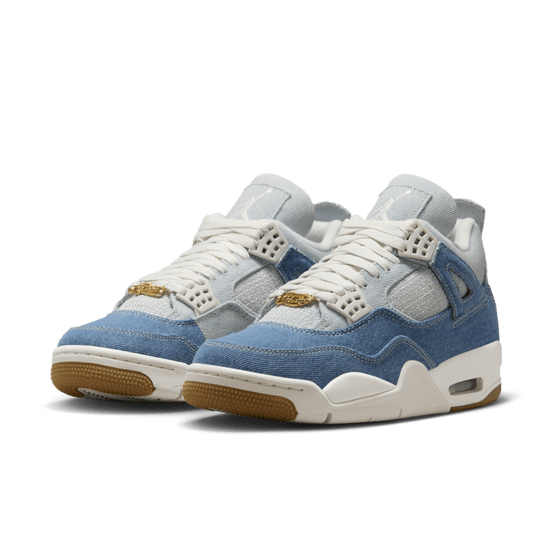 Air Jordan 4 Retro "Worn Blue" Women's Shoe 'Sail/Worn Blue'