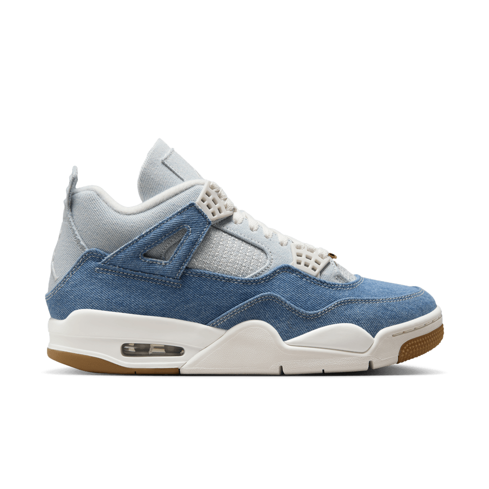 Air Jordan 4 Retro "Worn Blue" Women's Shoe 'Sail/Worn Blue'