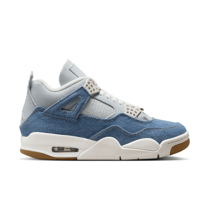 Air Jordan 4 Retro "Worn Blue" Women's Shoe 'Sail/Worn Blue'
