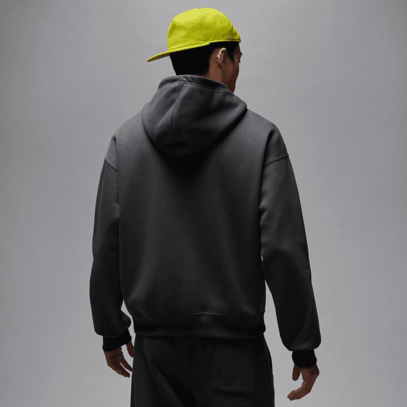 Jordan Brooklyn Fleece Men's Oversized Pullover Hoodie 'Iron Grey'