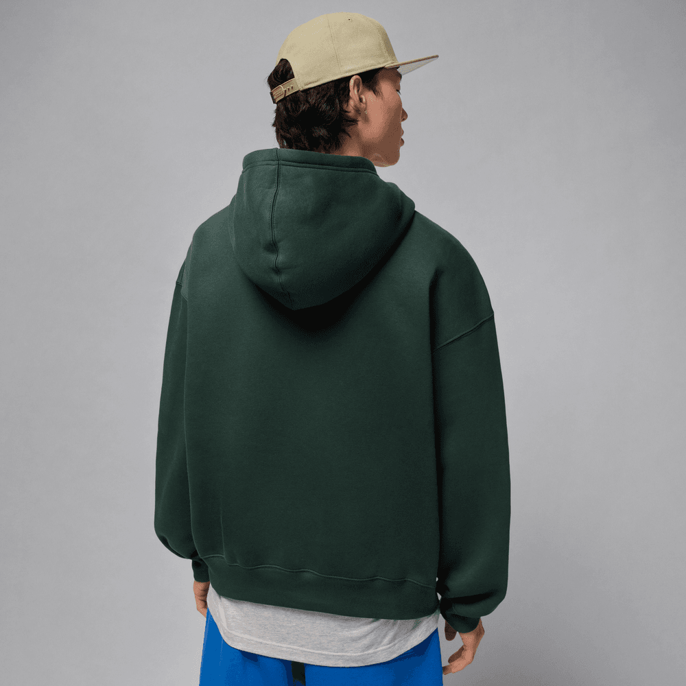 Jordan Brooklyn Fleece Men's Oversized Pullover Hoodie 'Midnight Green/Sail'