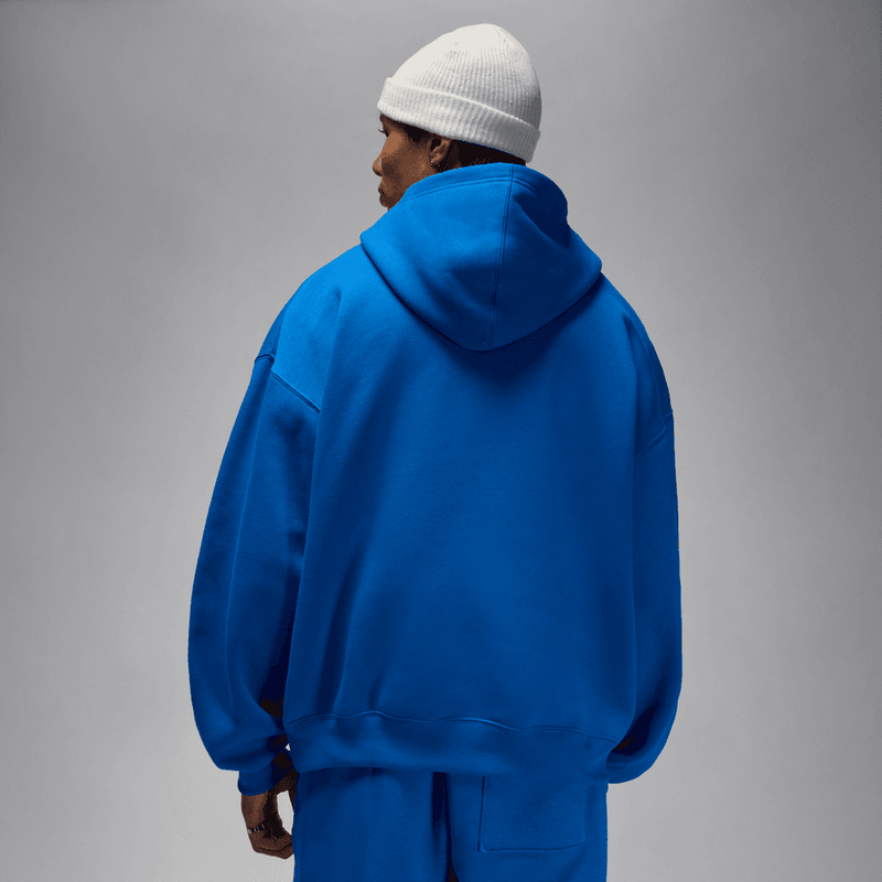 Jordan Brooklyn Fleece Men's Oversized Pullover Hoodie 'Blue'